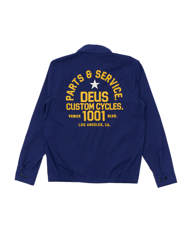 TELLER DRIZZLER JACKET - MECHANIC BLUE