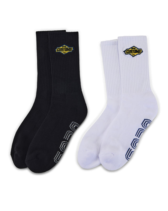 TRIO SOCKS II 2PACK - MULTI