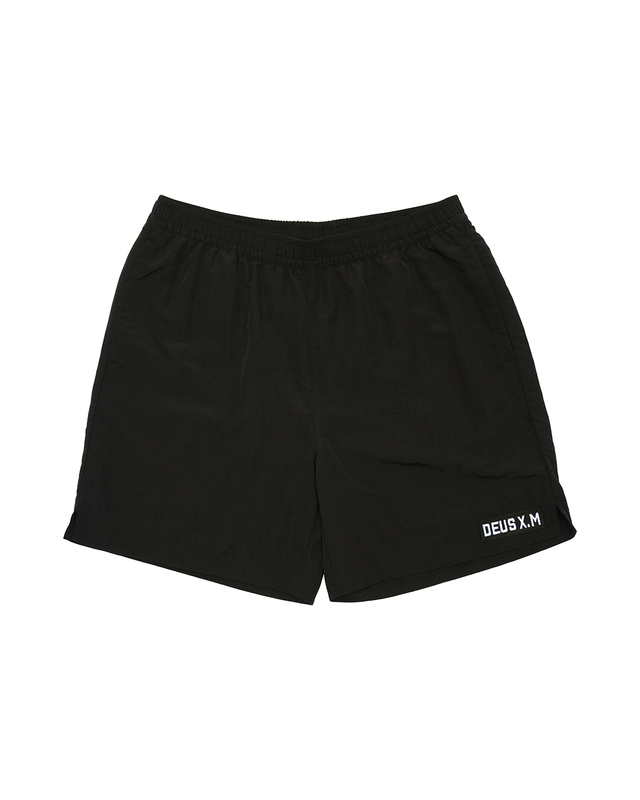 NYLON TRAINING SHORT - BLACK