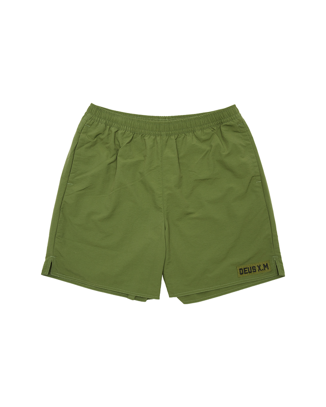 NYLON TRAINING SHORT - PINE