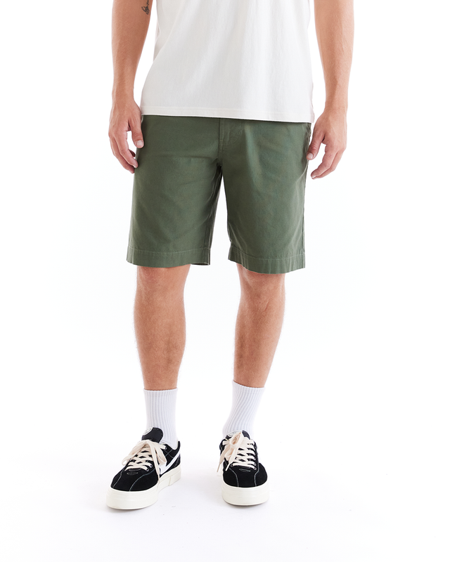 IMPERIAL POPLIN SHORT - PINE