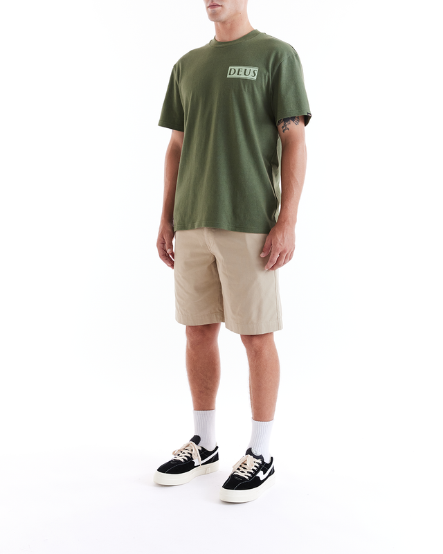 IMPERIAL POPLIN SHORT - SAFARI