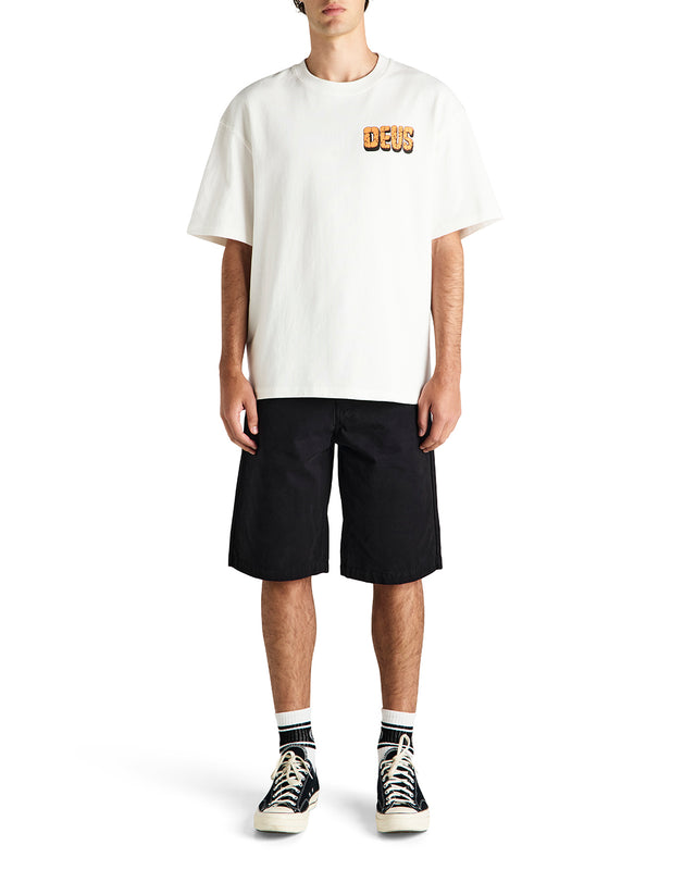 PRIMITIVE FUEL TEE - VINTAGE WHITE