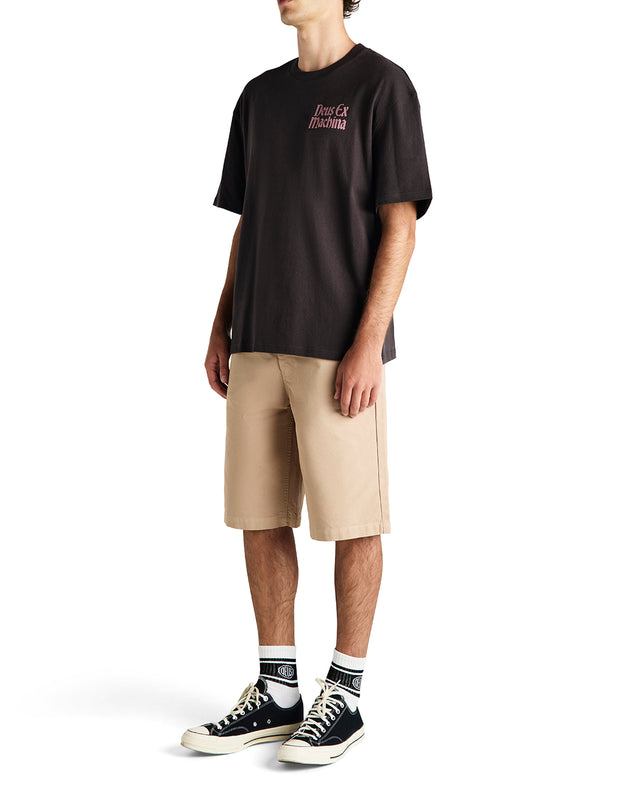 MYCELIUM TEE - ANTHRACITE