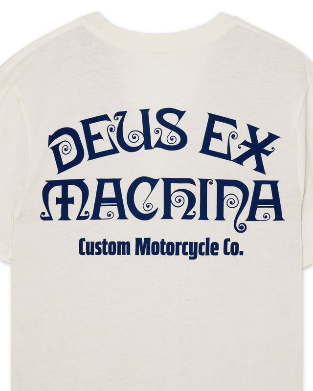 SNAKECHARMER TEE - VINTAGE WHITE