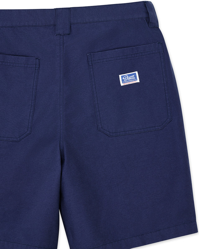 HANK REVERSE TWILL SHORT - MECHANIC BLUE