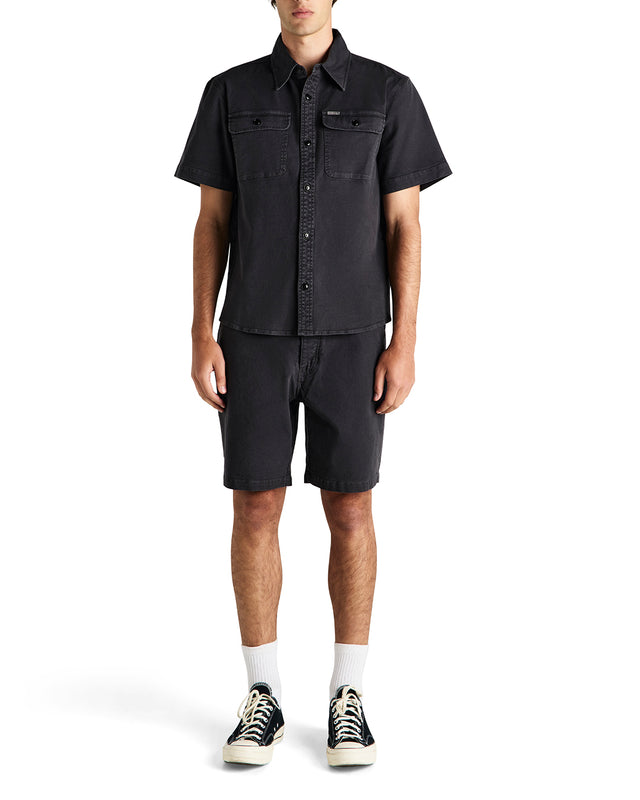 BIG FELLA OVERDYE SHORT - ANTHRACITE