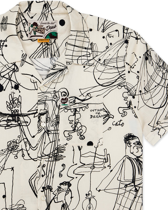 R.G. CATO SHIRT 2 - BONE