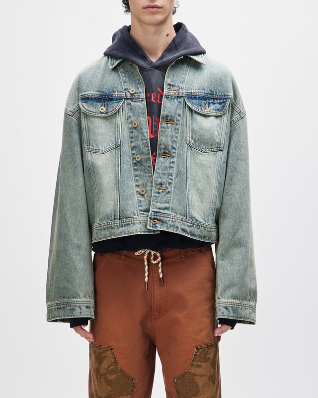 SASAFRAS JACKET - DIRTY DENIM