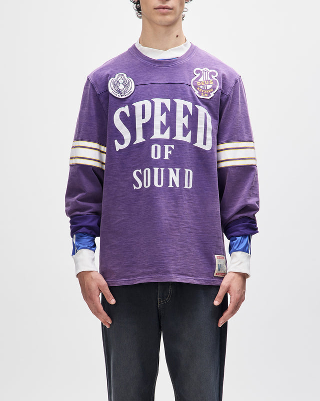 EIGHT TRACK JERSEY - VIOLET INDIGO