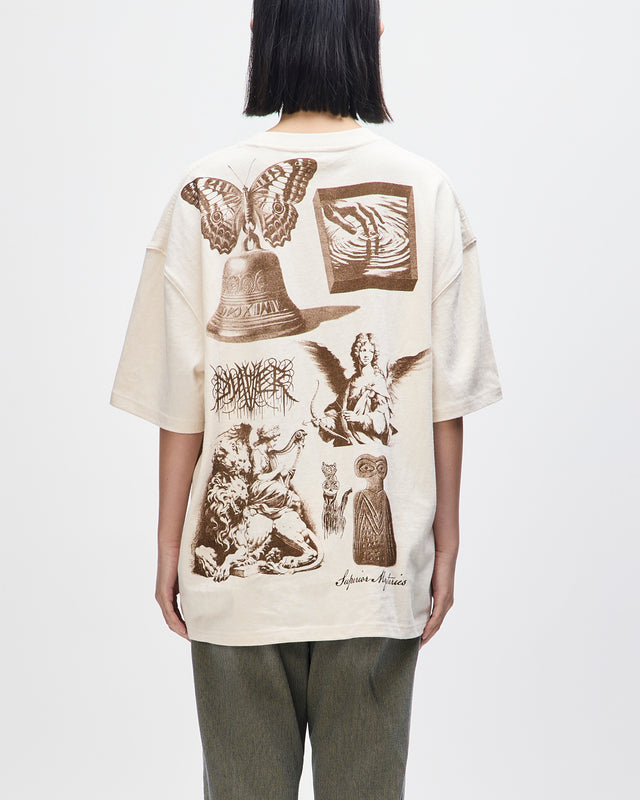 INVOCATION TEE - DIRTY WHITE