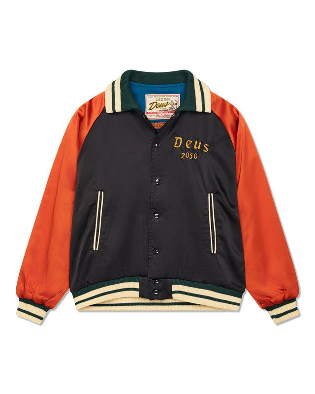 OFF BEAT JACKET - BOWLING ORANGE