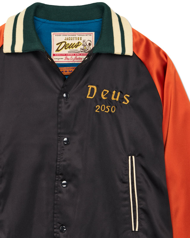 OFF BEAT JACKET - BOWLING ORANGE