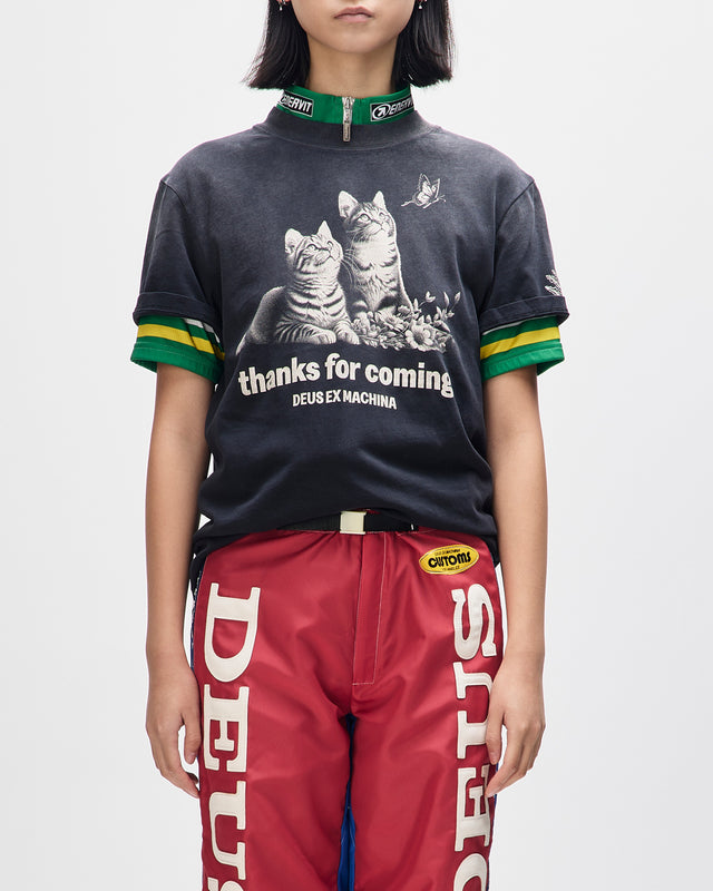 OSTINATO TEE - ANTHRACITE