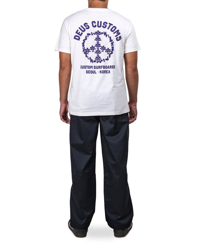 FANCY PANSY TEE - VINTAGE WHITE