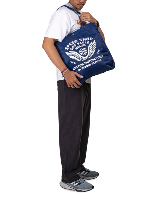 MUNIFICENCE TOTE - MECHANIC BLUE