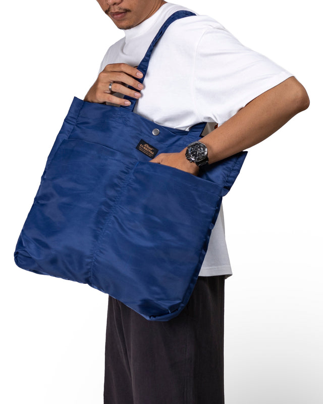 MUNIFICENCE TOTE - MECHANIC BLUE