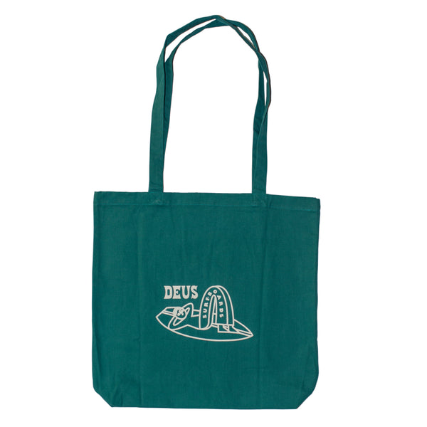 LAYBACK TOTE BAG - JASPER GREEN
