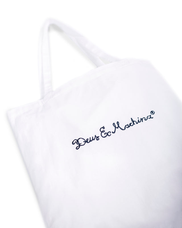 HELMET TOTE BAG - VINTAGE WHITE