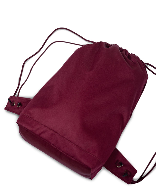DEUS CARRY STRING BAG 25 - MAROON