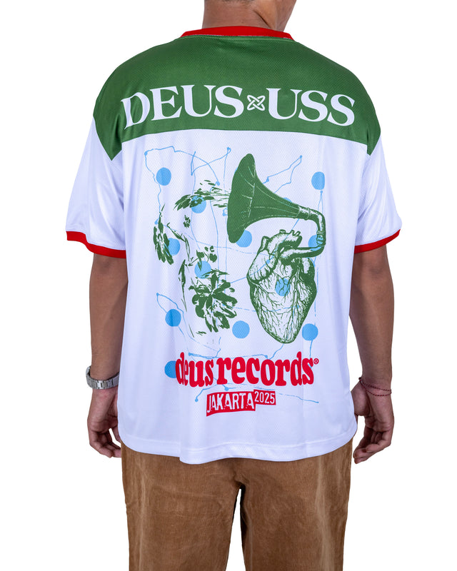 DEUS X USS JERSEY TEE 25 - WHITE