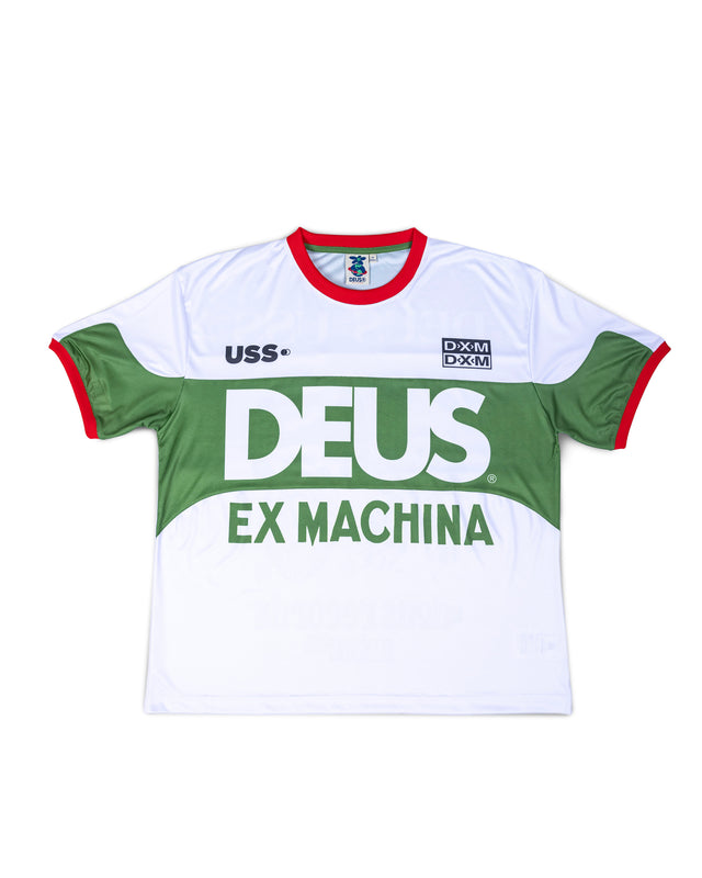 DEUS X USS JERSEY TEE 25 - WHITE