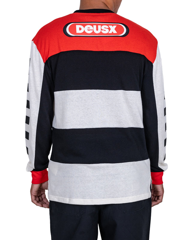 VILANDER MOTO JERSEY - VALIANT RED COMBO