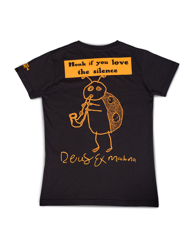 KIDS NOISE COMPLAINT TEE - ANTHRACITE