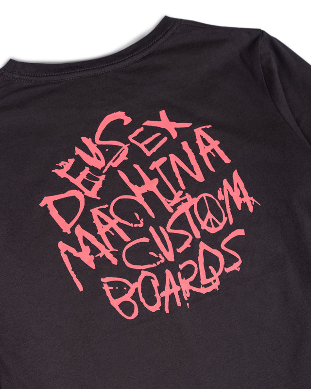 KIDS SCRAWLER LS TEE - ANTHRACITE