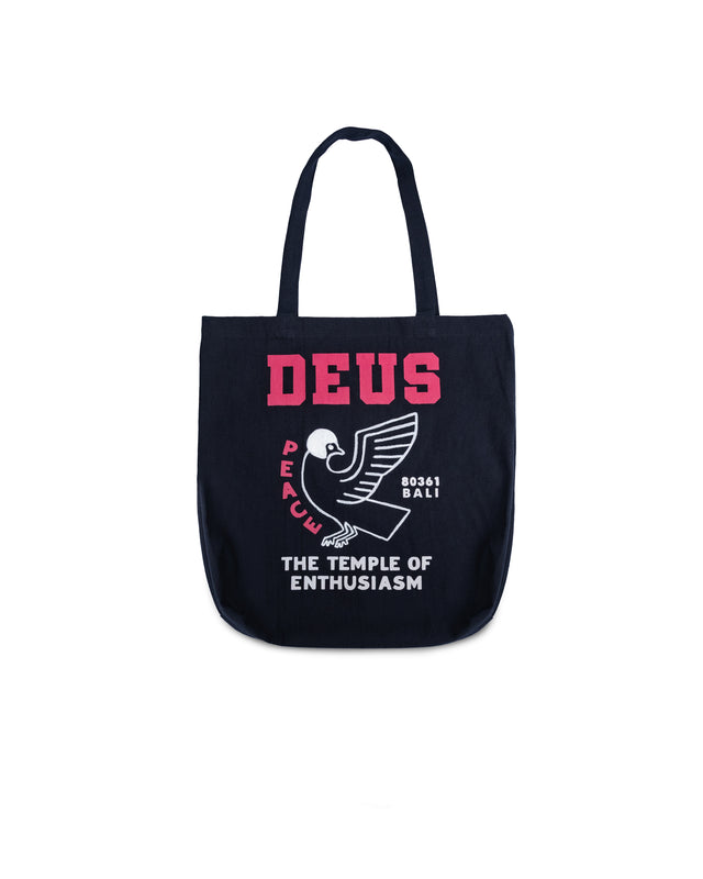 BUCK UP TOTE BAG - BLACK