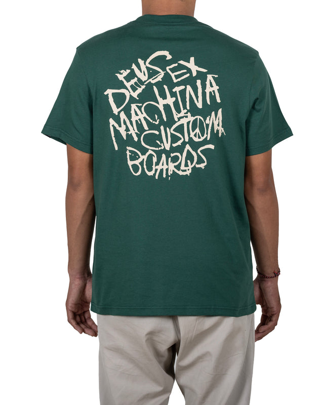 SCRAMBLER TEE - HUNTER GREEN