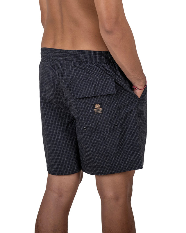 SERVICE SWIM SHORT 3 - BLACK