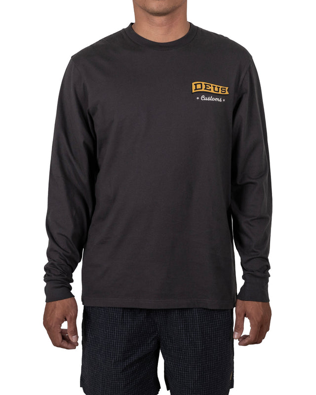 MOMENTO LS TEE - ANTHRACITE