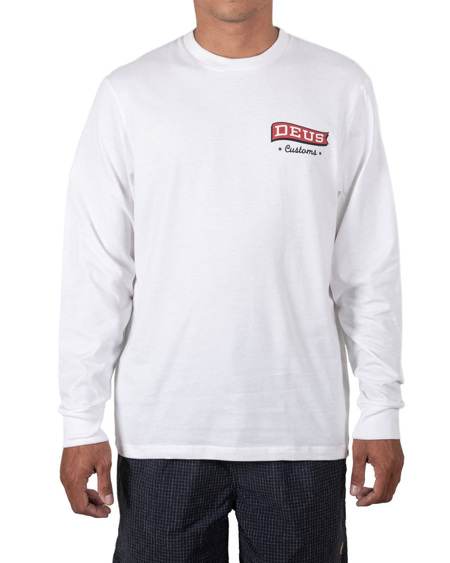 MOMENTO LS TEE - VINTAGE WHITE