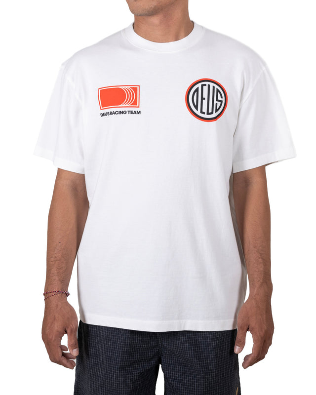 HOLESHOT TEAM TEE - VINTAGE WHITE