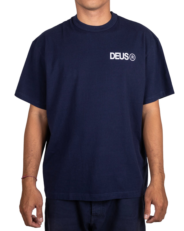 BEAMS TEE - NAVY