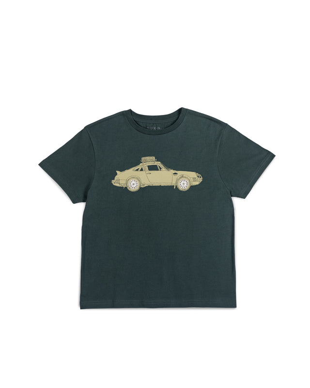 KIDS PARK TEE - FOREST GREEN