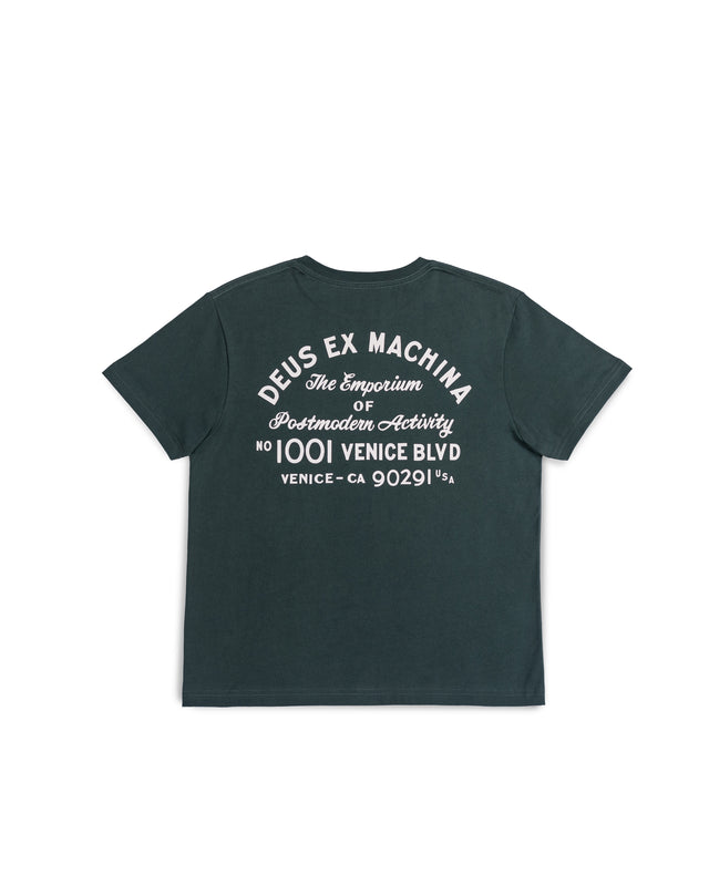 KIDS PARK TEE - FOREST GREEN