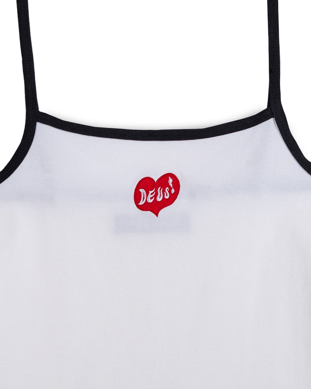 DEEP CUT TANK 2 - VINTAGE WHITE