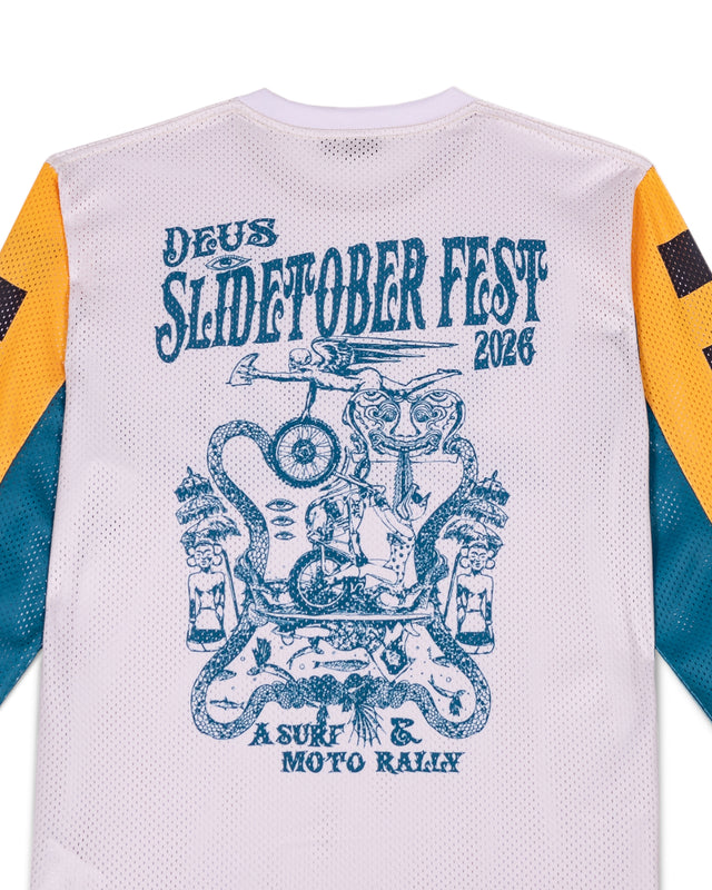 SLIDETOBER 2026 JERSEY - VINTAGE WHITE
