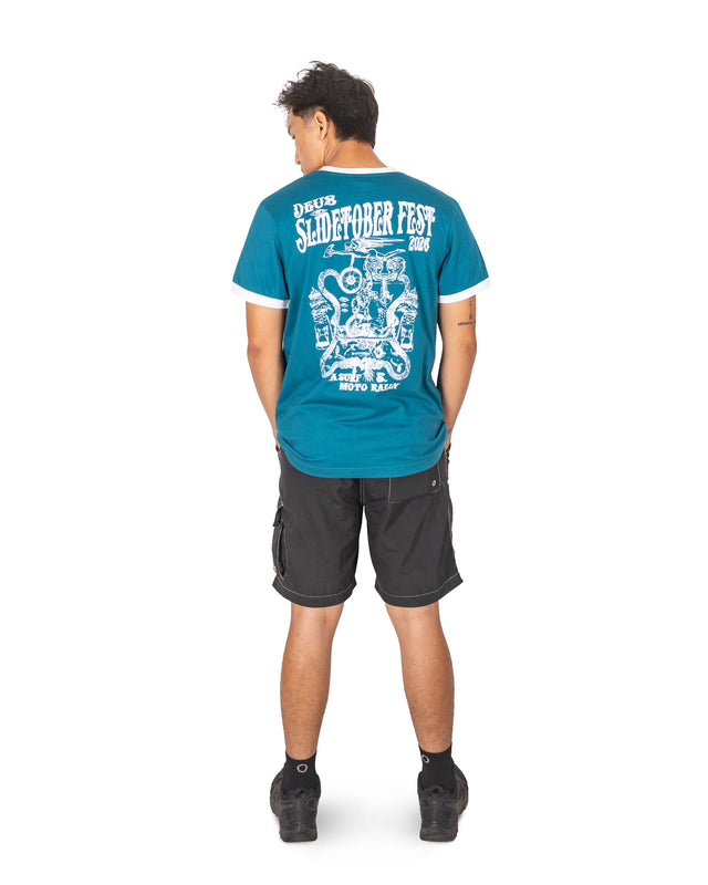 SLIDETOBER 2026 TEE - TEAL