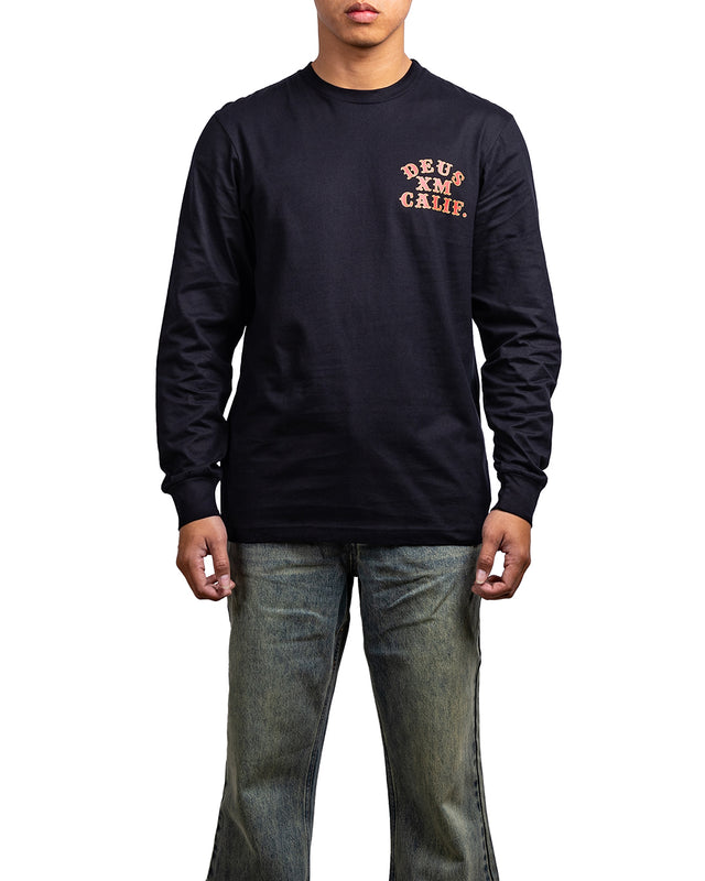 QUICK STRIKE LS TEE - BLACK