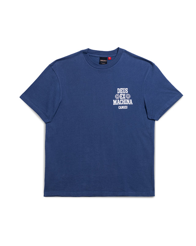 CANGGU CERAMIC TEE - MECHANIC BLUE