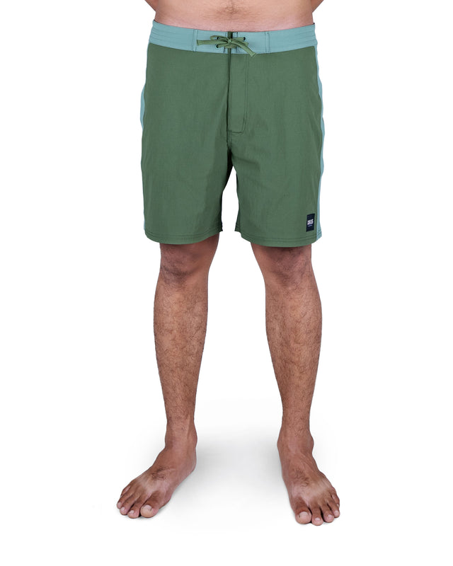 RICOS BOARD SHORT 3 - PINE GREEN