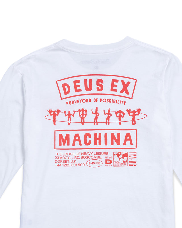 KIDS KUMBAYA LS TEE - VINTAGE WHITE