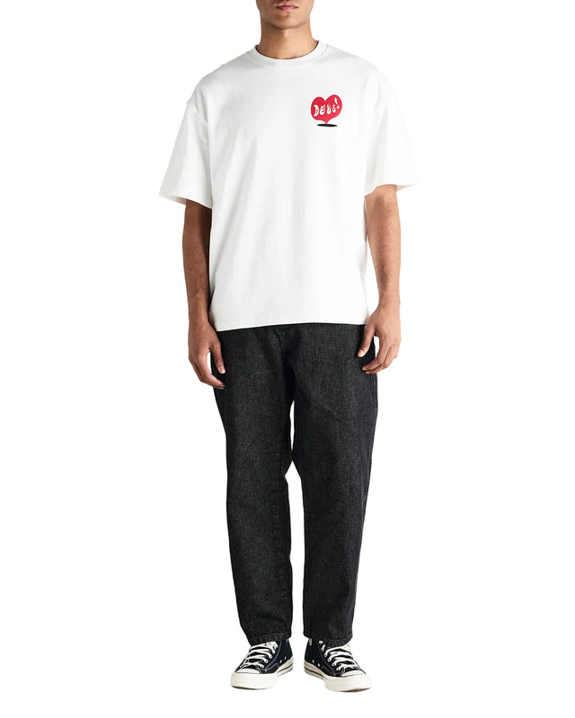 DEEP CUT TEE - VINTAGE WHITE