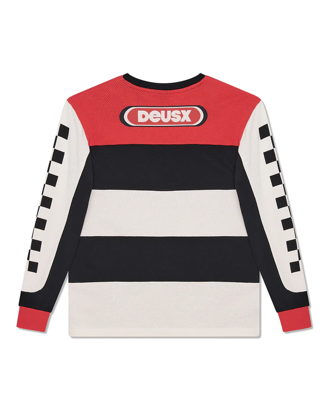 VILANDER MOTO JERSEY - VALIANT RED COMBO