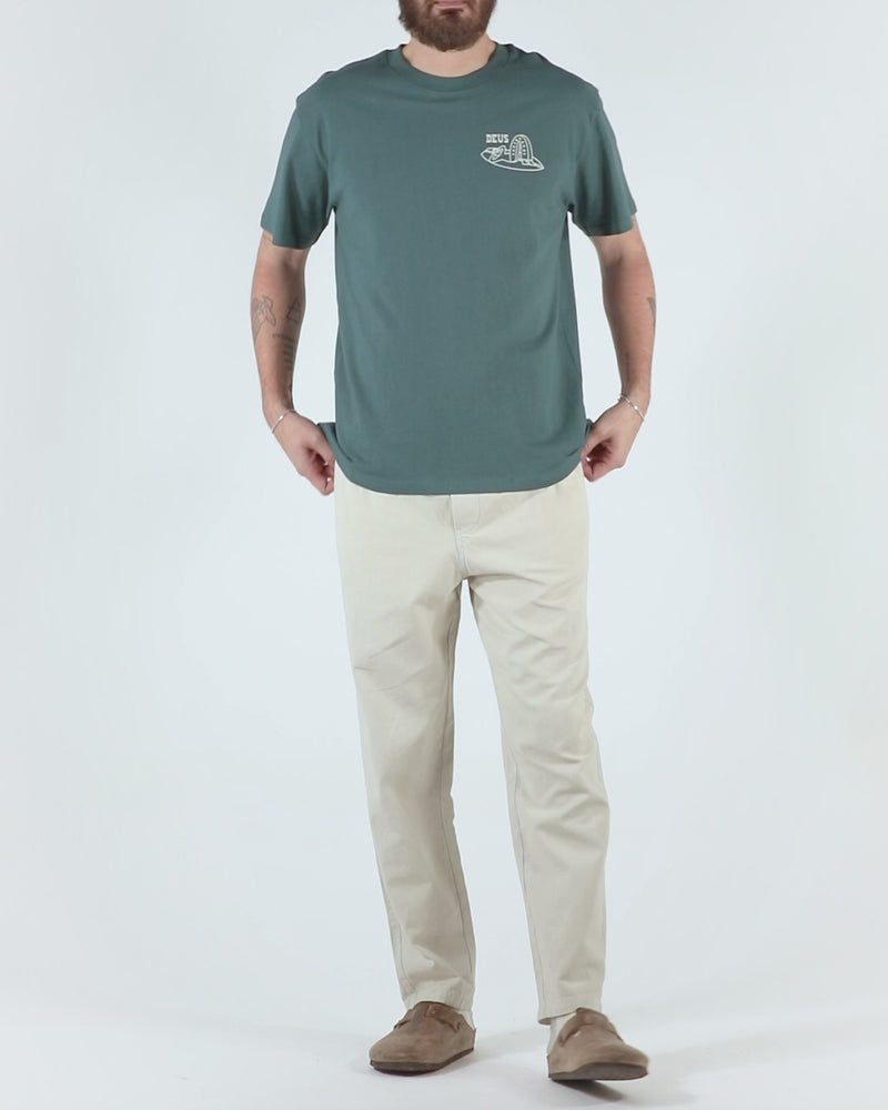 Layback Tee - Jasper Green