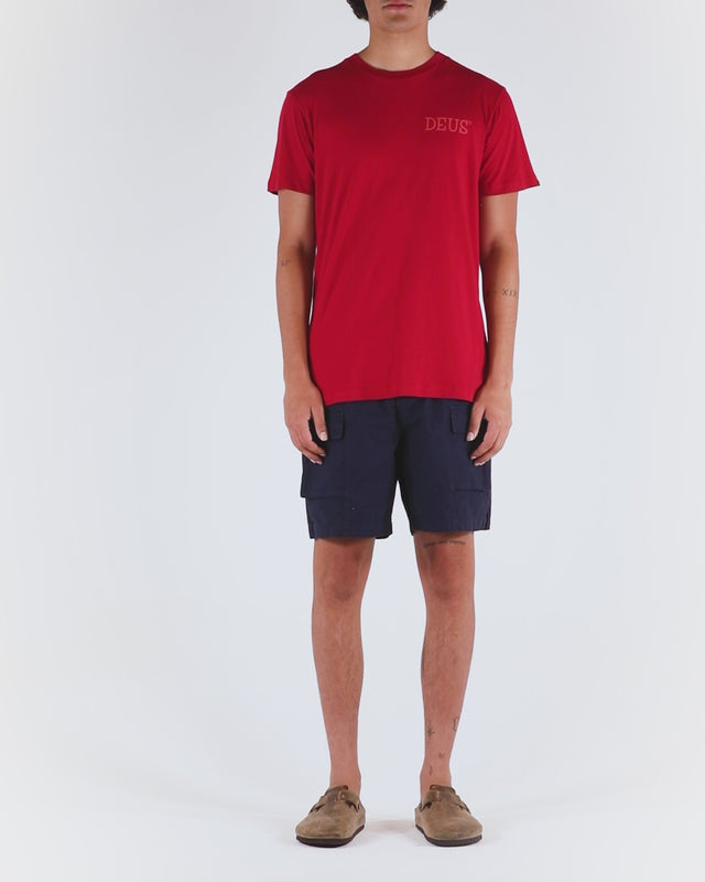Portal Tee - Rocco Red