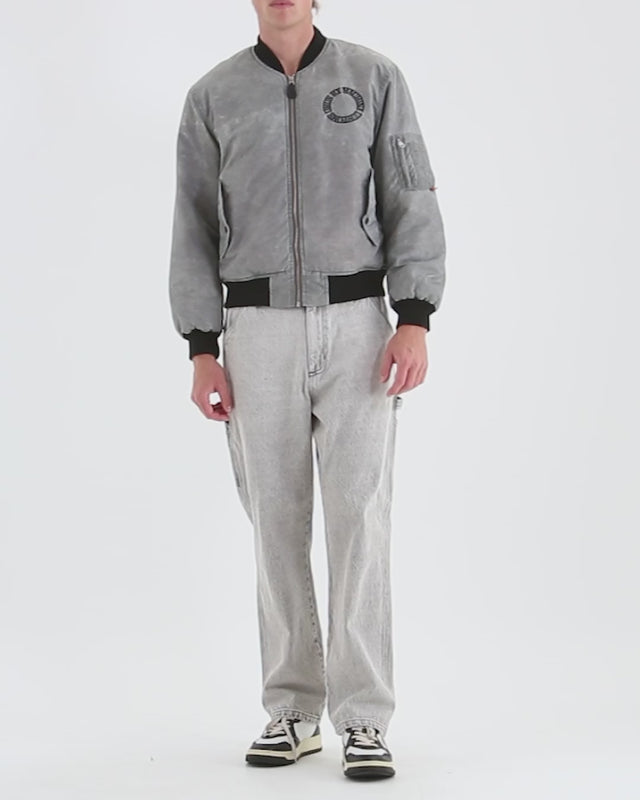 GARDEN BOMBER - VINTAGE GREY